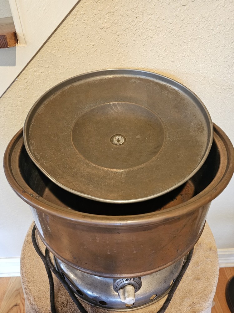 Antique Electric Copper Slow Cooker