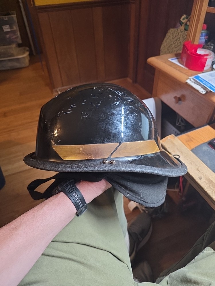 Bullard FX Structural Fire Helmet Firefighter Black Nov 2003 VGUC