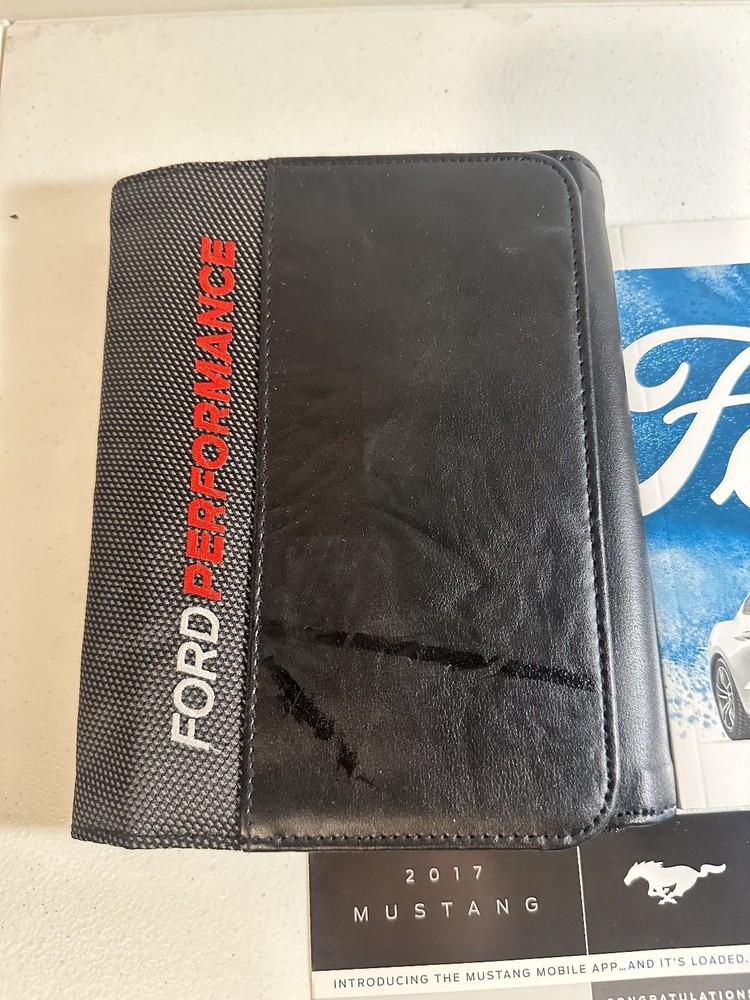 2017 Ford Performance Mustang Owner's Manual Set