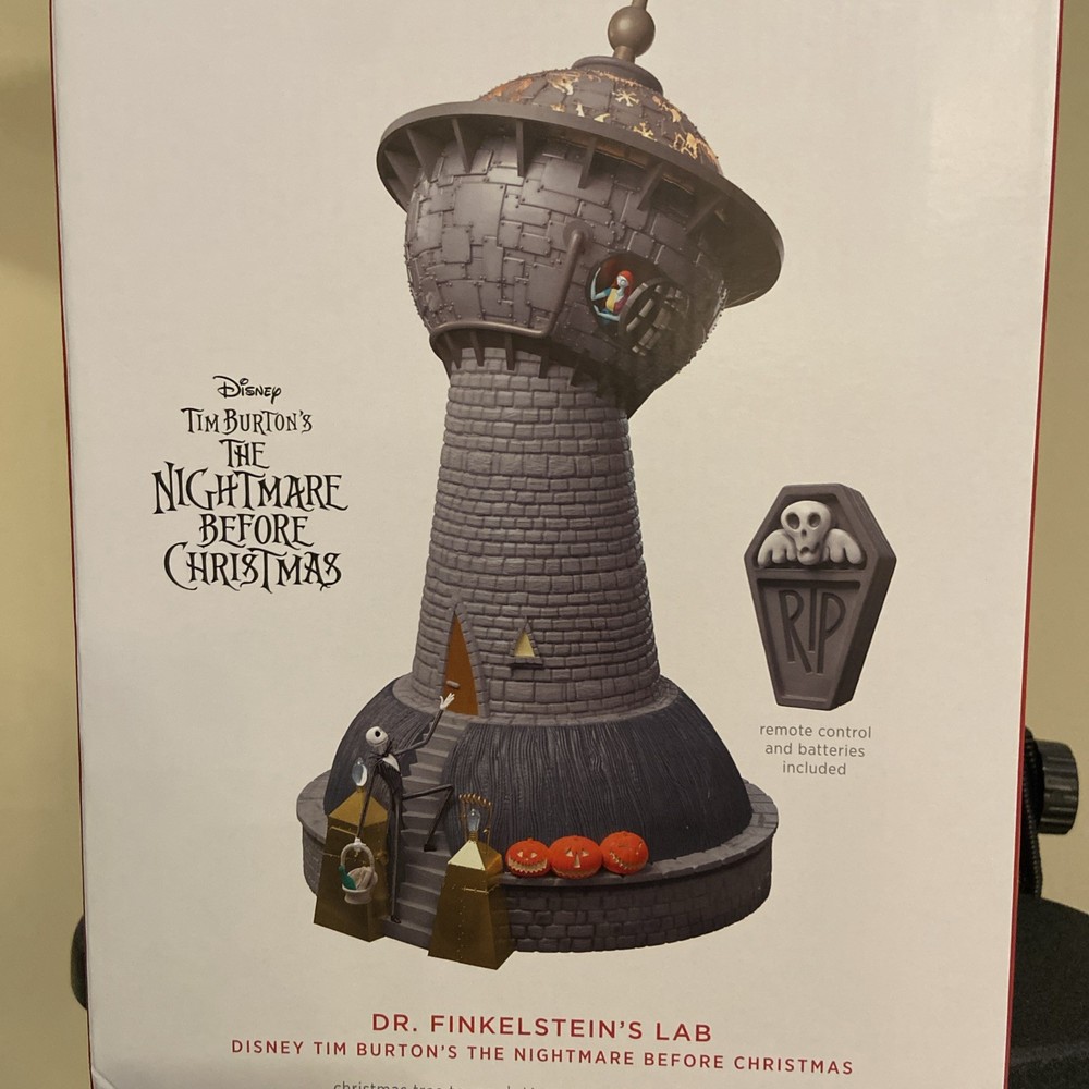 HALLMARK 2024 DR FINKELSTEIN'S LAB MAGIC TREE TOPPER NEW