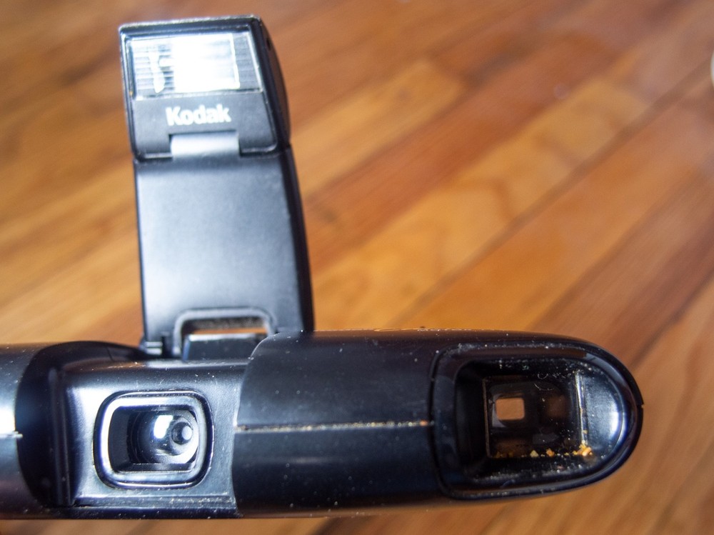 Two Kodak 110 Cameras Black Lot