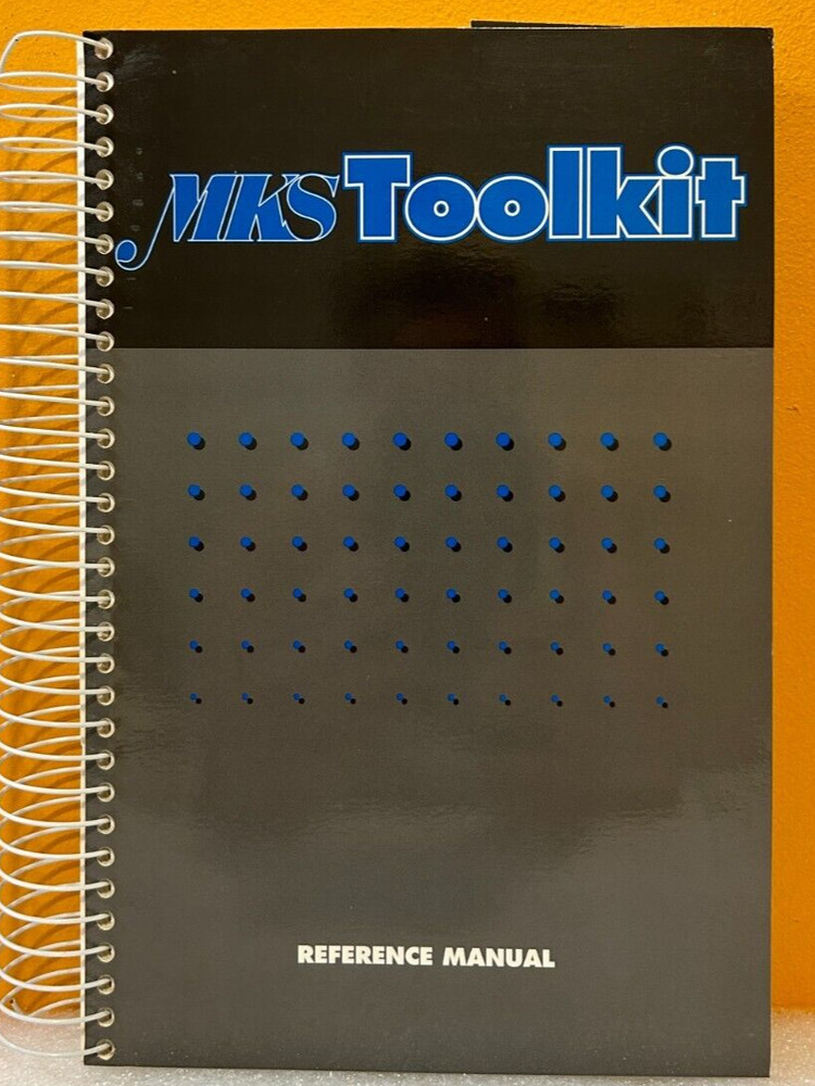 Mortice Kern Systems MKS 1989 Toolkit Reference Manual.