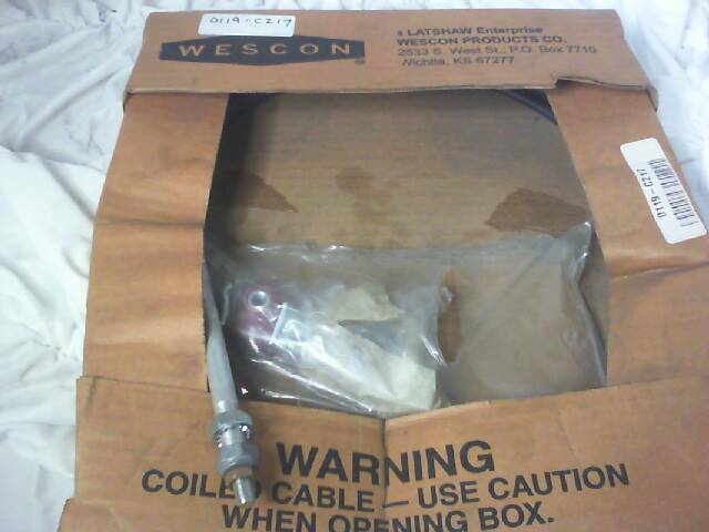 WESCON LOCKING CABLE New in Box