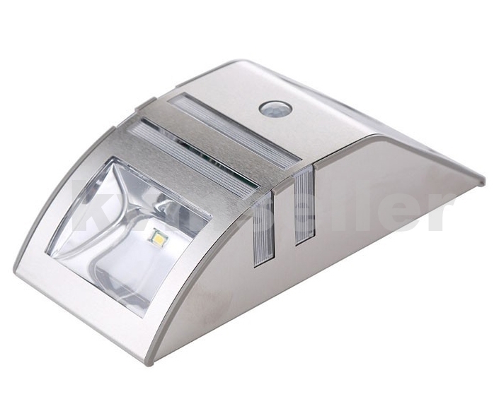 8Pack 2 LED Solar Power Motion Sensor Light Wall Garden Lamp outdoor wateproof
