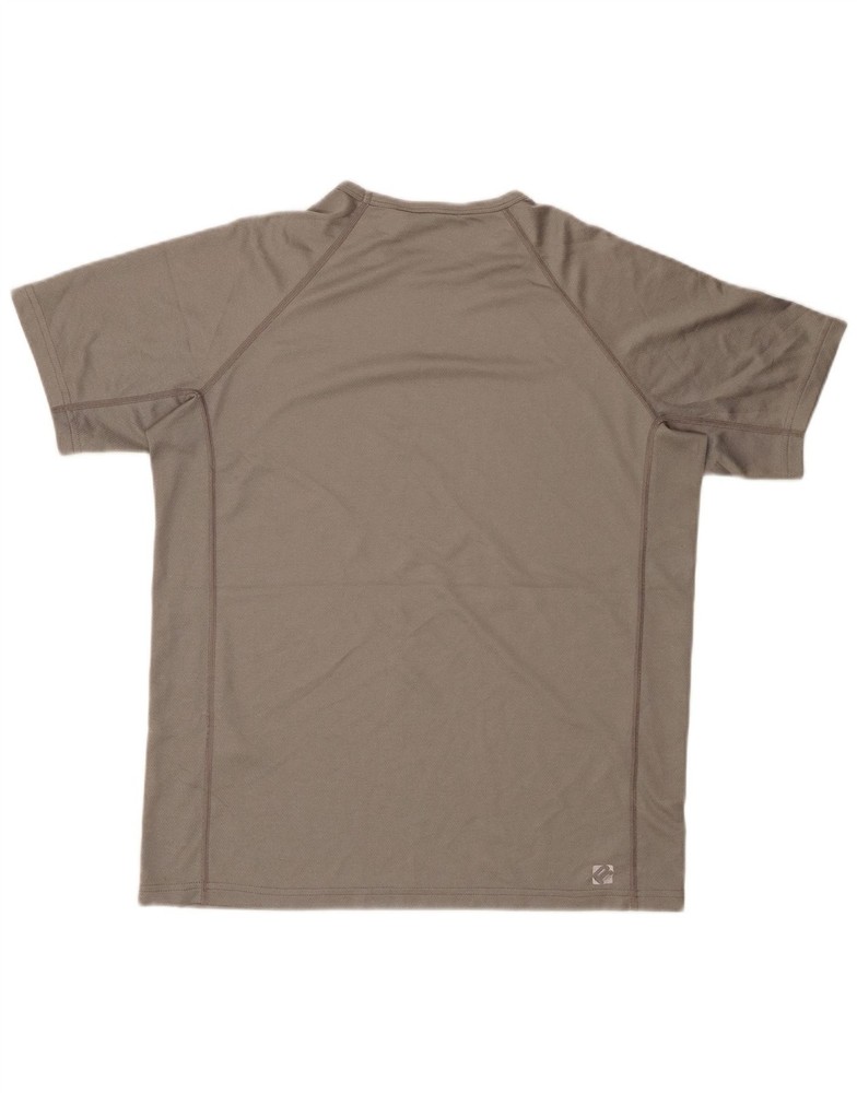 ROHAN Mens T-Shirt Top Medium Grey Polyester AI11