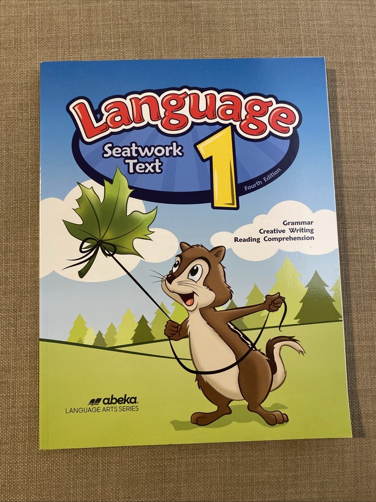 Abeka Language 1 Seatwork Text Fourth Edition 2023 Paperback