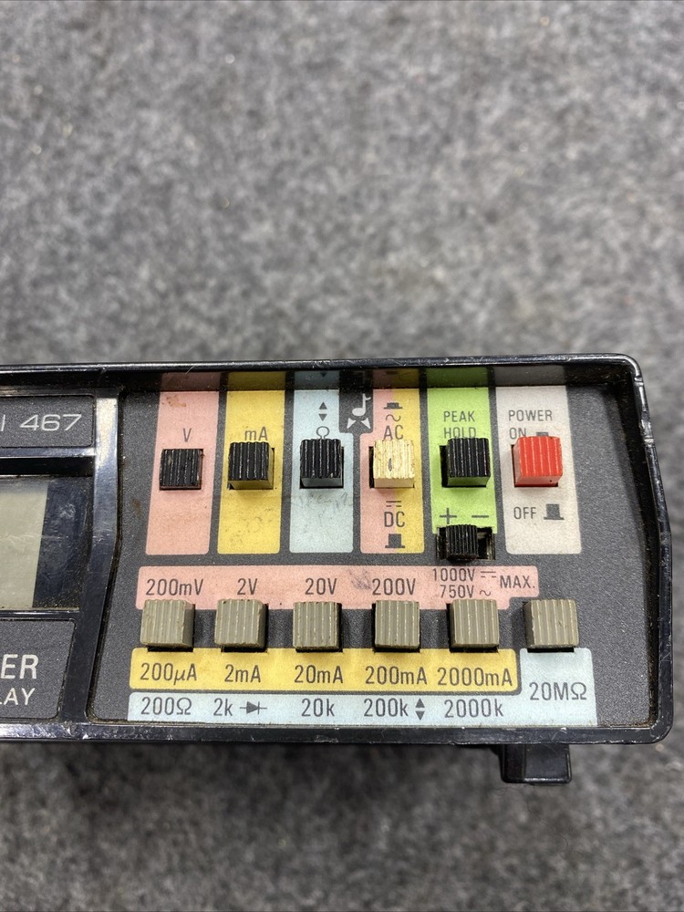 Simpson 467 True RMS Digital Multimeter - Free Shipping
