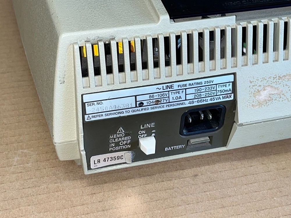 HP 3392A Integrator for Chromatography Hewlett Packard