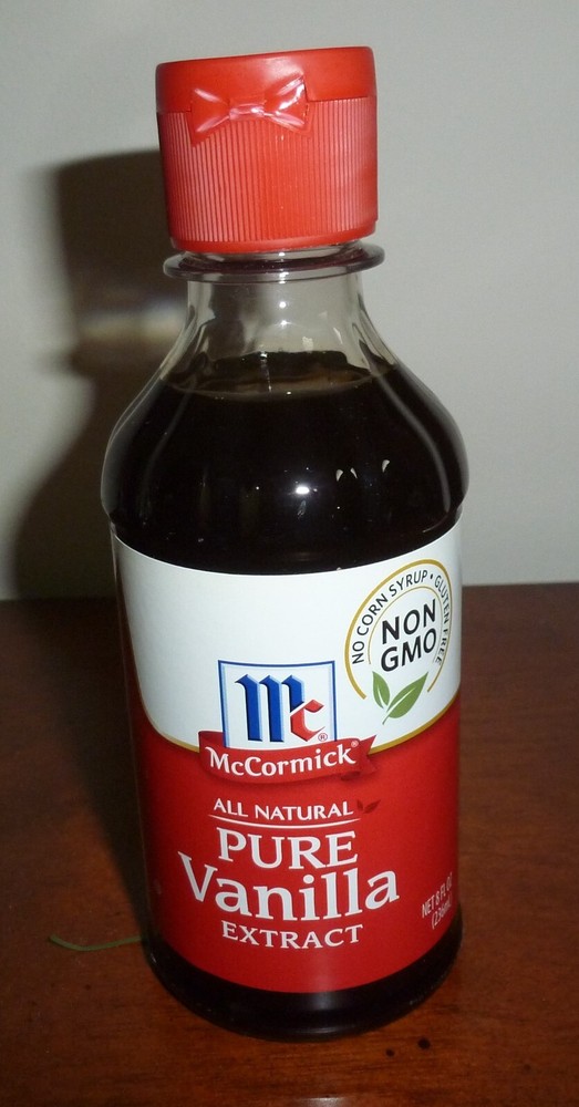 MCCORMICKS PURE VANILLA EXTRACT 8 OZ NON GMO NEW & SEALED