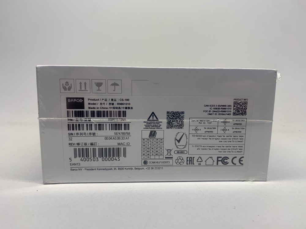 Barco ClickShare CS-100 Wireless Presentation System R9861510NA