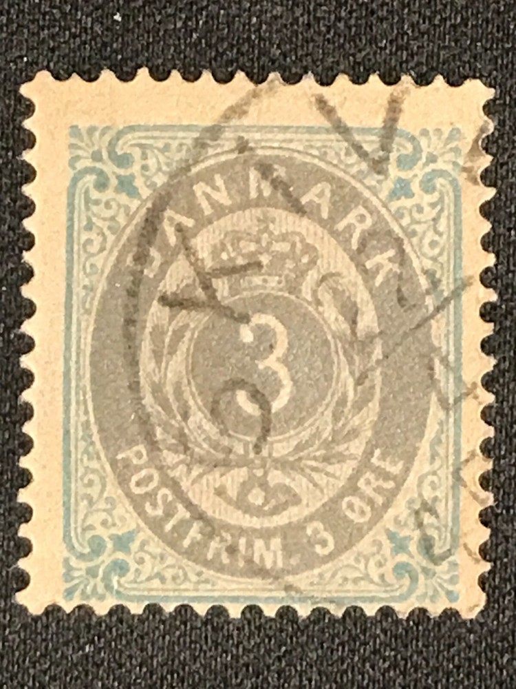 Denmark SC #25 Used 1875