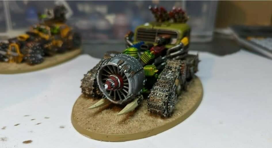 Wargames Compatible - Orc Tracked Jet, Bulwark