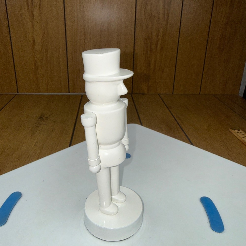 Threshold Target White Aluminum Figural Nutcracker Christmas Decor 7 Inch 2024