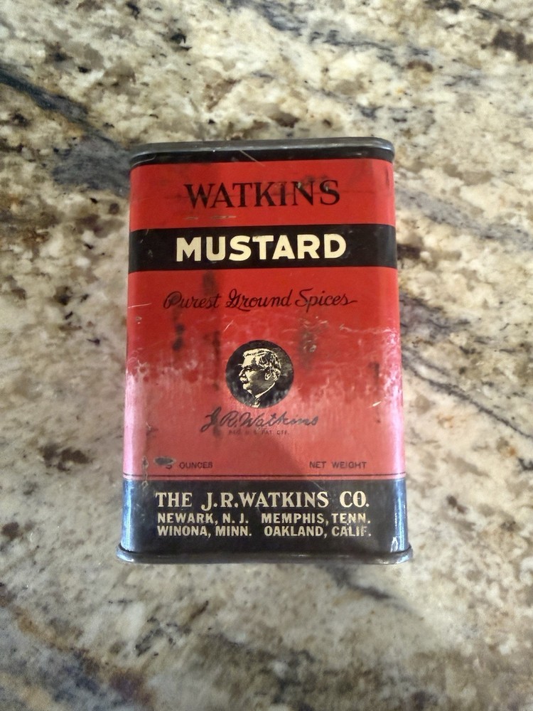 Vintage Collection Watkins Spice Tins