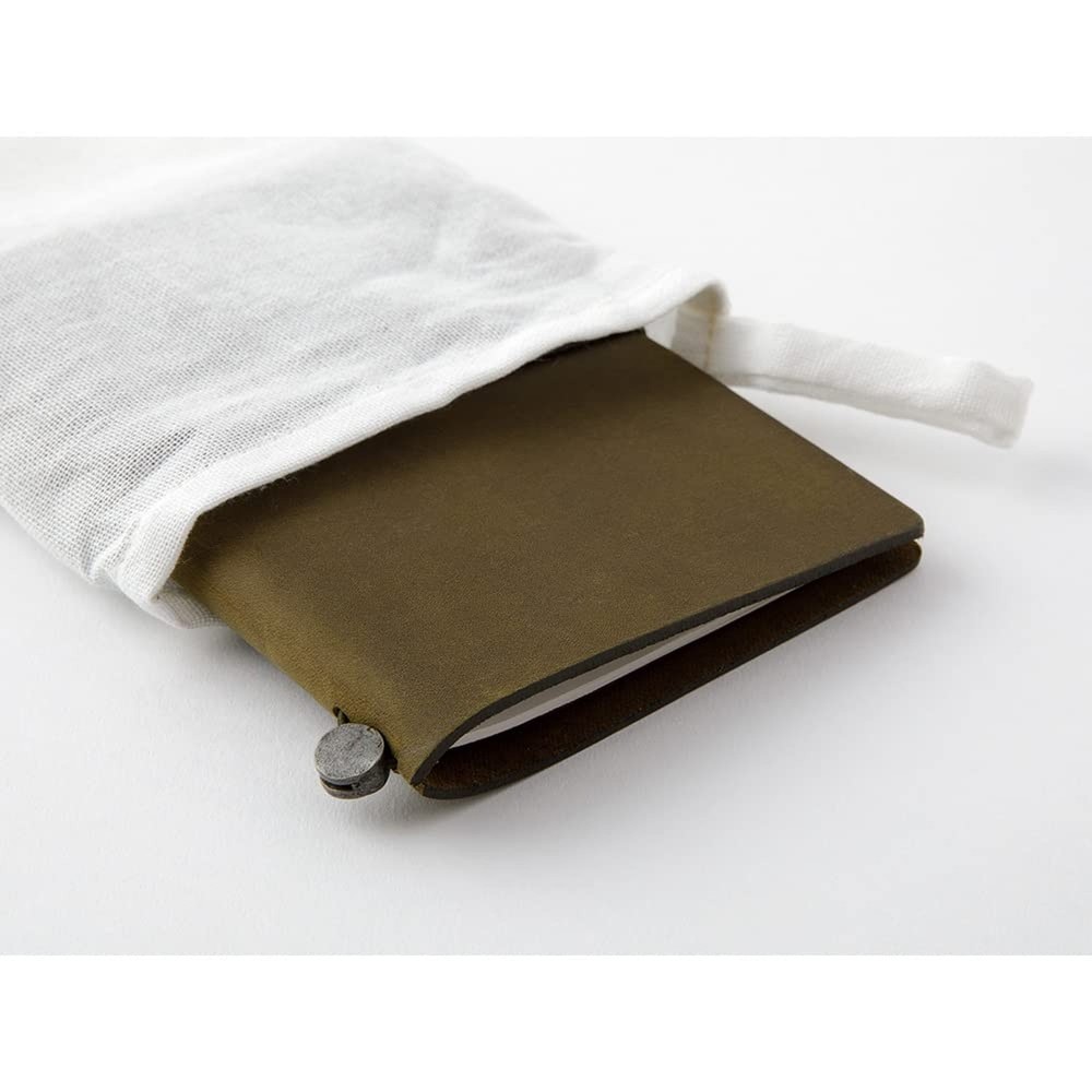 Grehge notebook Starter Kit Reisepassgröße - Olive