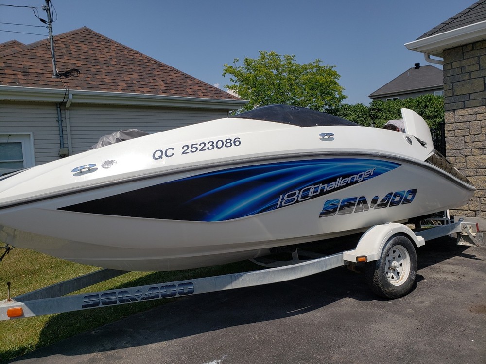 CHALLENGER 180 sticker stripe SEADOO full kit graphic replacement 2005 2010