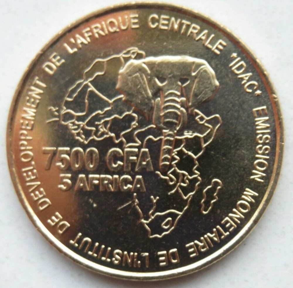 Cameroon 7500 CFA Francs 2006 Wedding