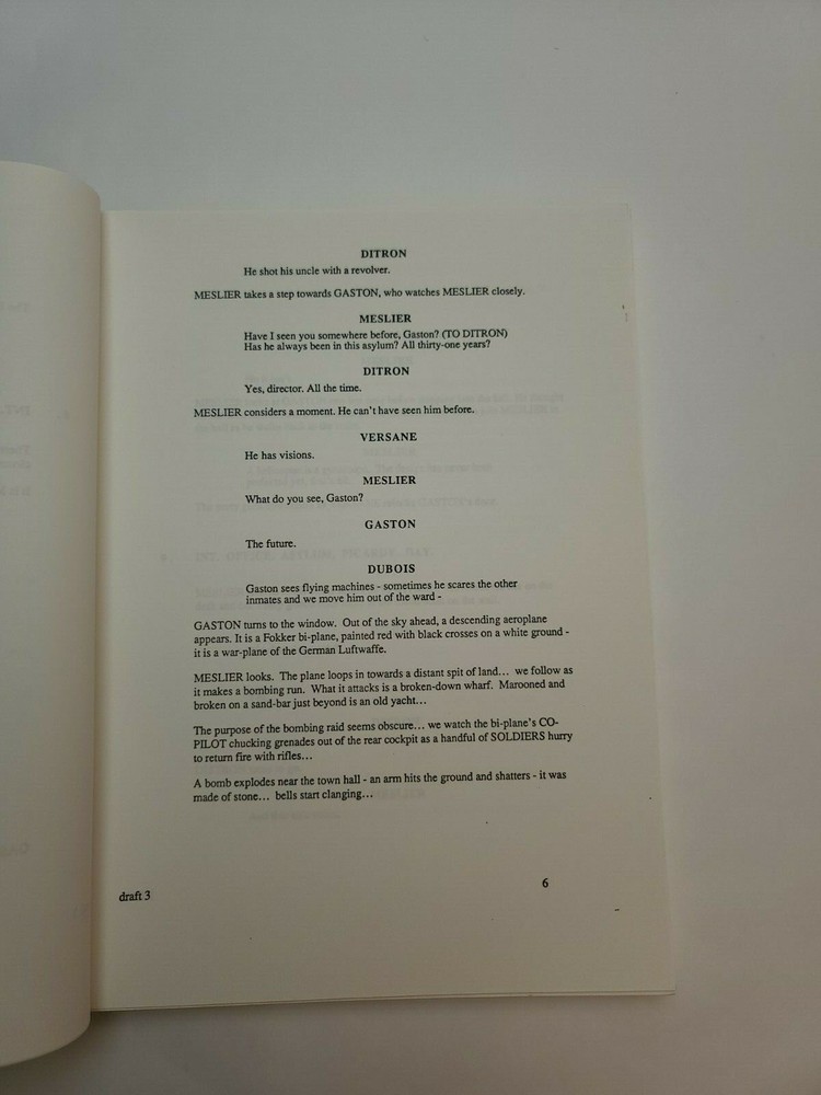 UNCLE JULES / Stephen Davis 1991 Unproduced Movie Script Screenplay