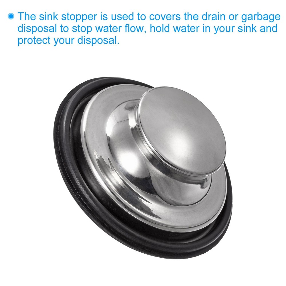 Kitchen Sink Garbage Cap Disposal Exhaust Cap Replacement 3.38"