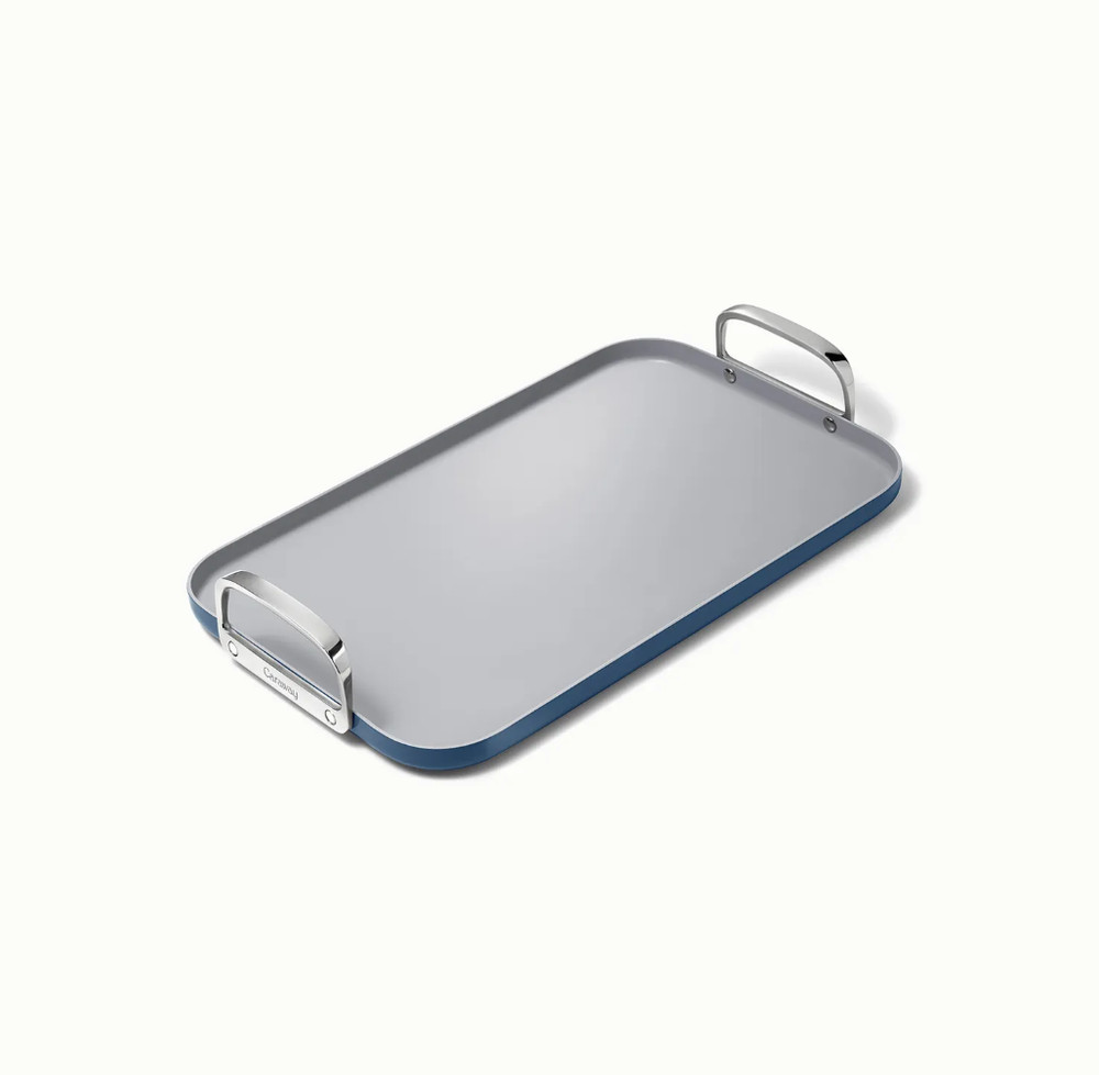 Caraway Ceramic Nonstick Double Burner Griddle, 19"x12"