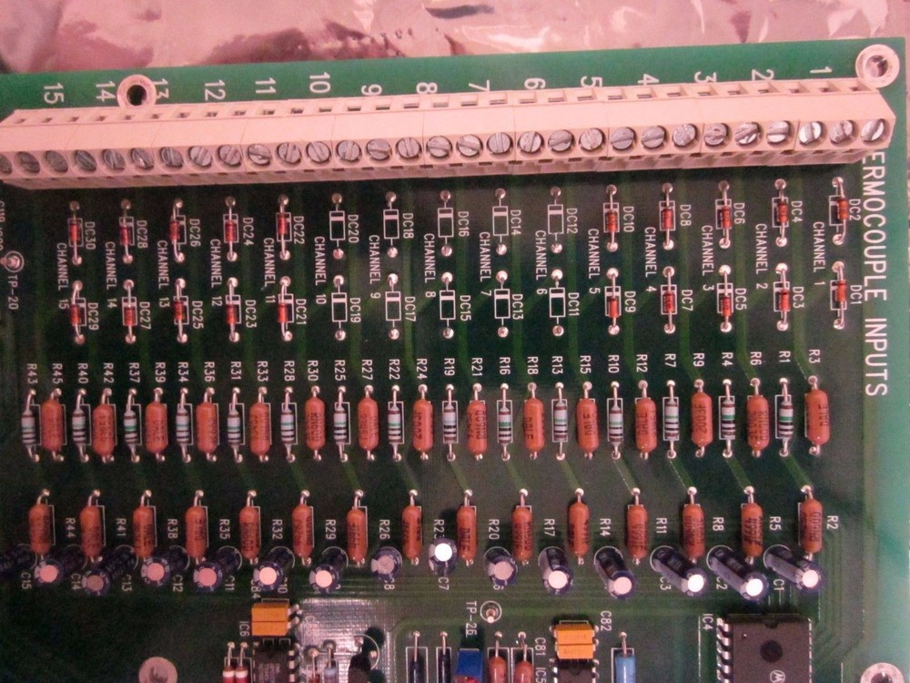 SEMY ENGINEERING T/C AMPLIFIER 15 INPUT 501.01.46 Type K MYP9001005