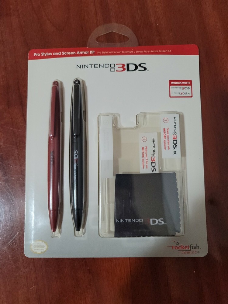 Nintendo 3DS/3DS XL Pro Stylus and Screen Armor Kit