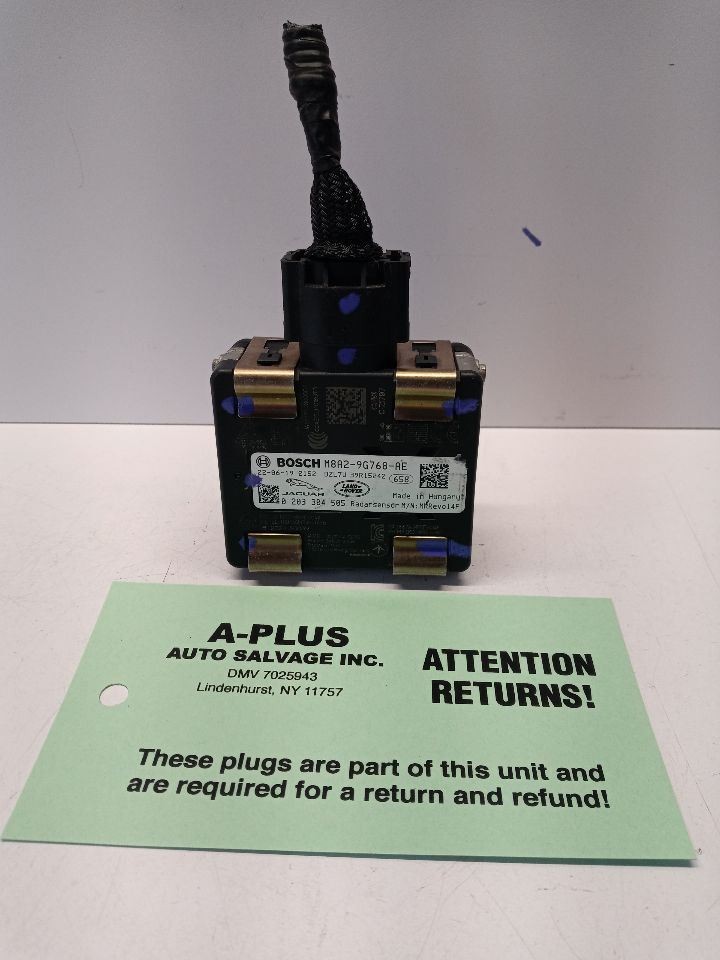2023 Range Rover Velar OEM Front Radar Module ID M8A2-9G768-AE