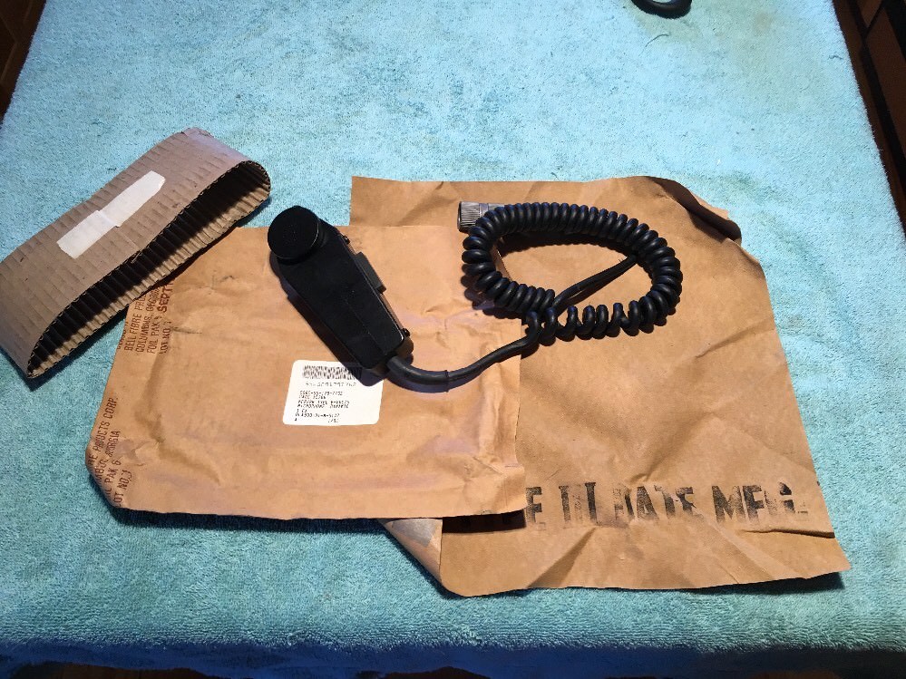 Military Radio Microphone M-80 NOS Working