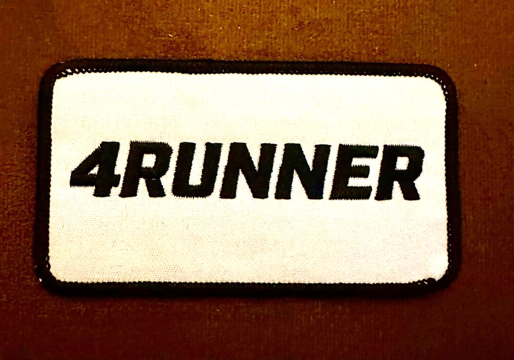 GORGEOUS TOYOTA "4RUNNER" EMBROIDERED IRON-ON PATCH...