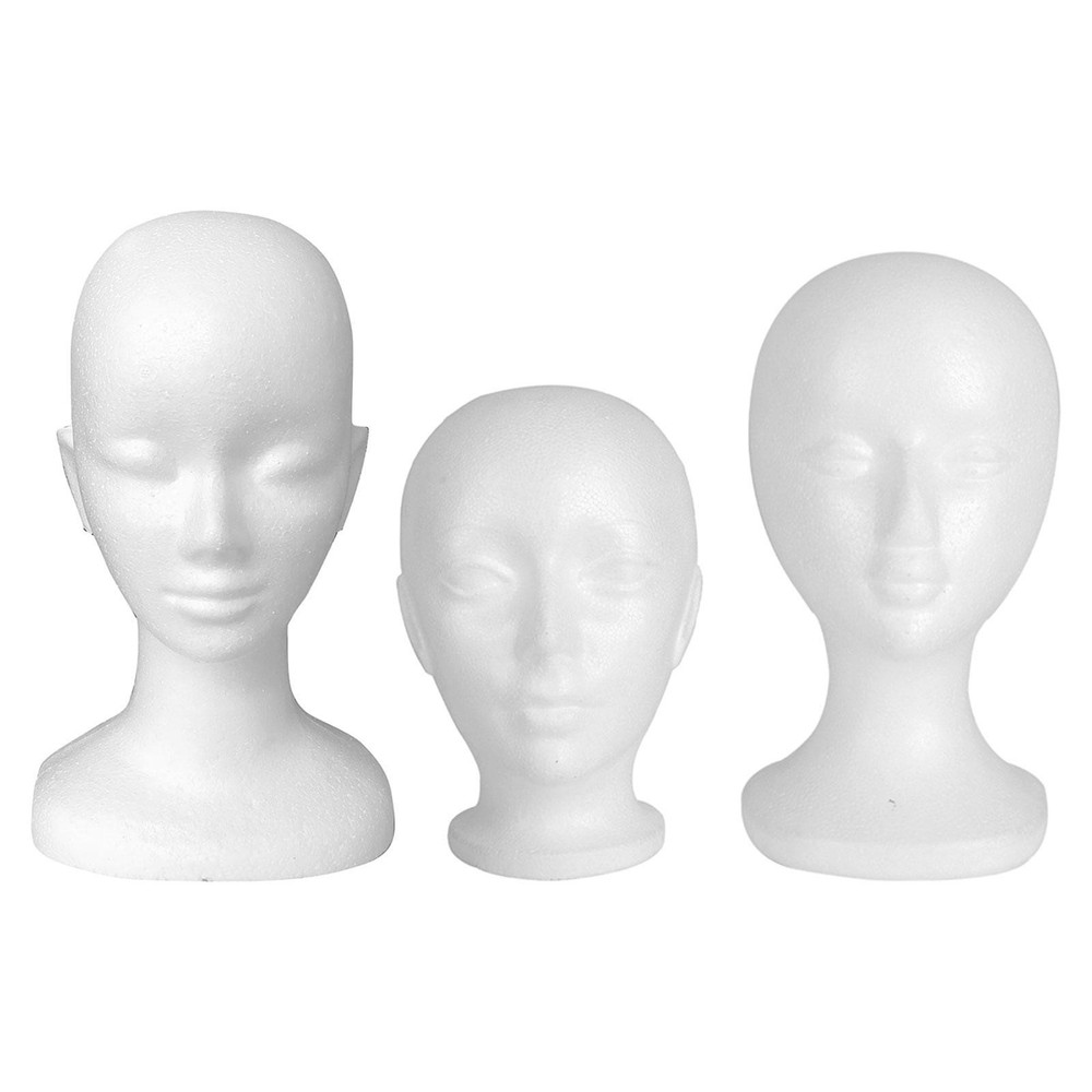 Mannequin Head Manikin Head Display Wig Glasses Hat Display