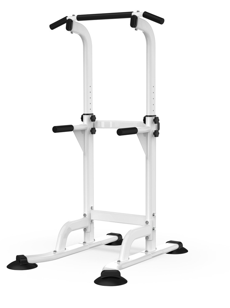 Power Tower Pull Up Bar and Dip Station, Multi-Function Home Gym, Strength Tr...