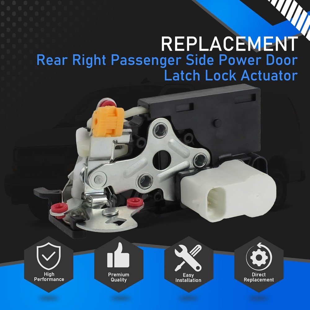 Rear Right Passenger Side Power Door Latch Lock Actuator Compatible With 2003