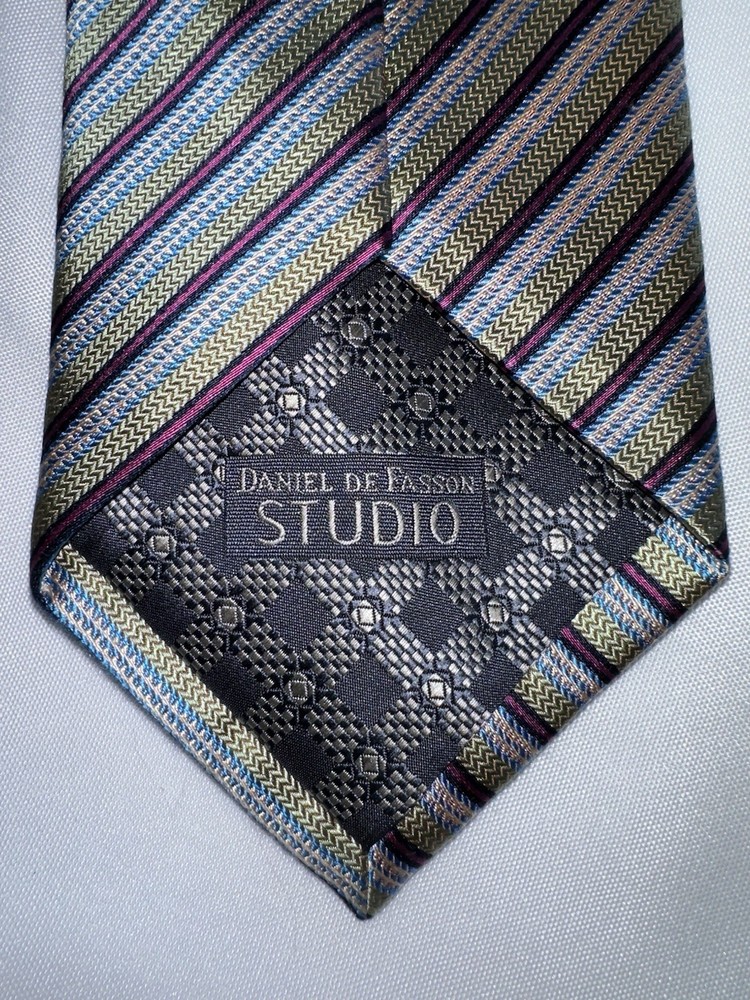 Daniel de Fasson Studio Men's Silk Necktie