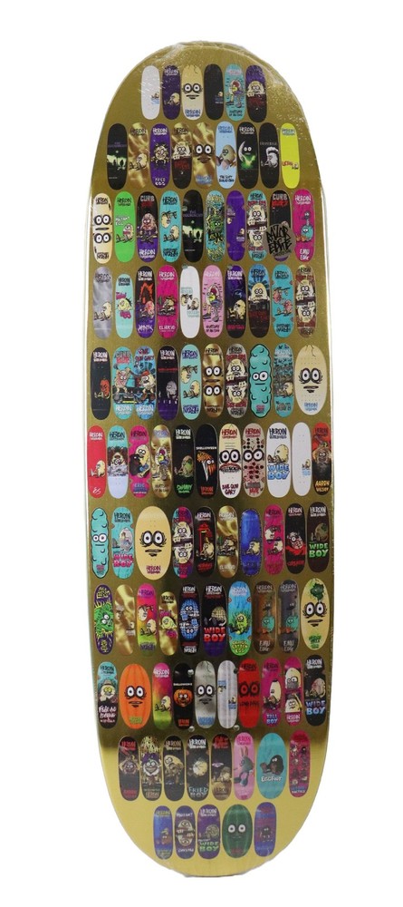 Heroin Skateboard Assembly 100th Egg 9.125" x 32" Complete