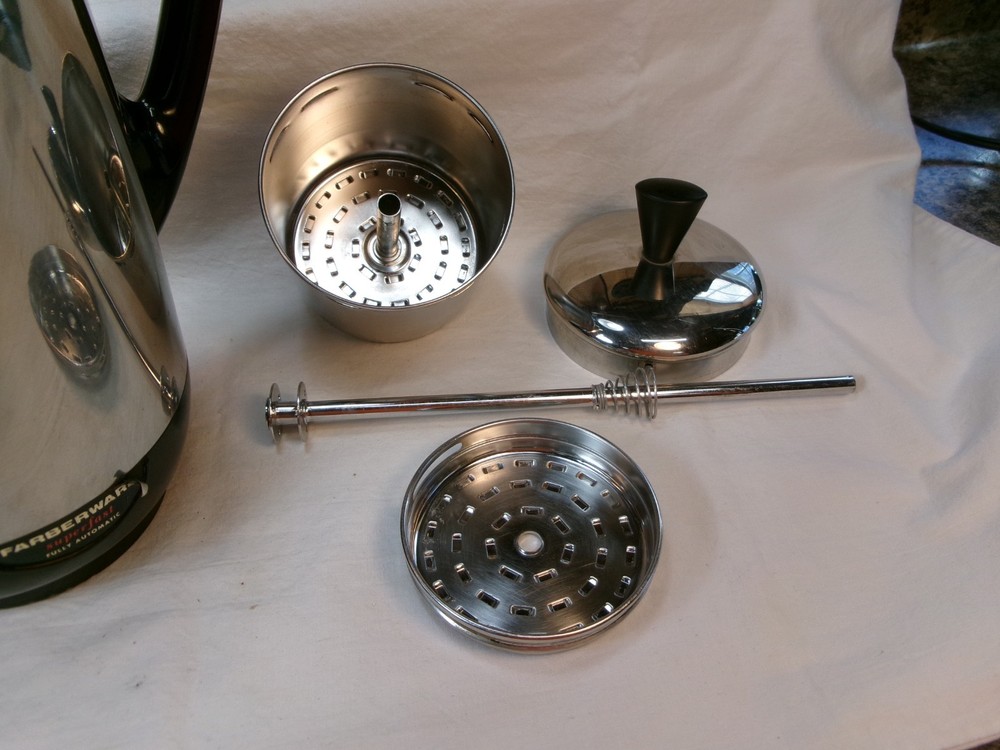 Vintage Farberware Superfast Fully Automatic Percolator Coffee Maker ~ Untested