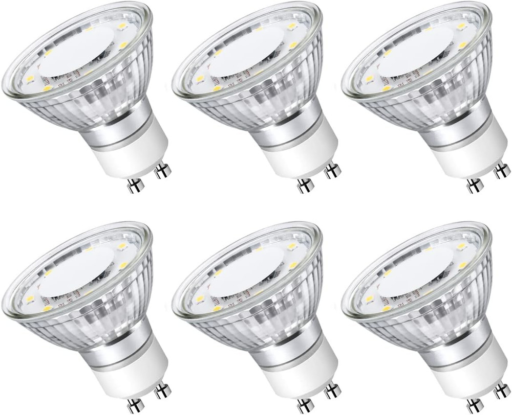 LE GU10 LED Light Bulbs Non-Dimmable, 5000K Daylight White GU10 Bulb Replacement