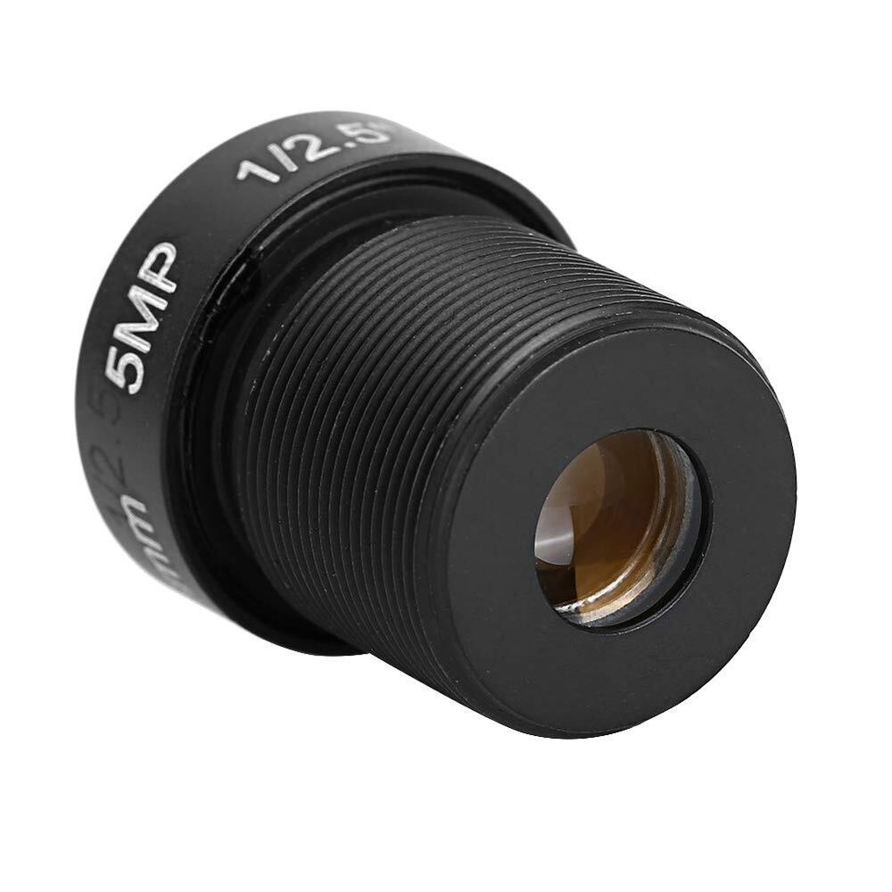 3.6mm Wide Angle Security Camera Lens 5MP HD for CCTV Camera 90 Degree View