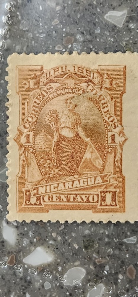 Nicaragua Foreign 1c Stamp Used - #A869