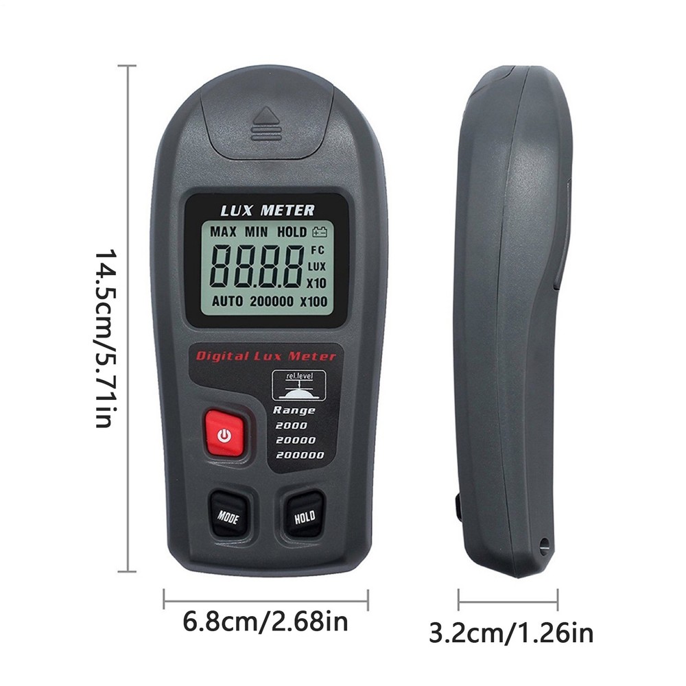 Digital LCD Screen Camera Light Meter Handheld Par Light Meter