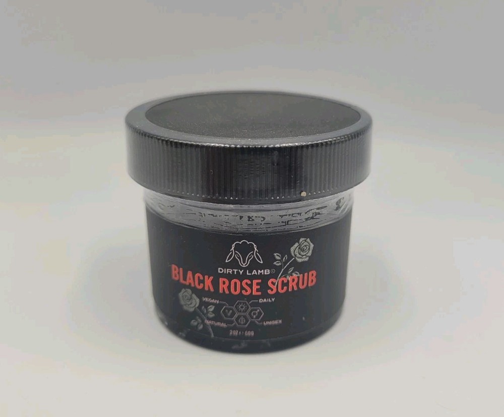 Dirty Lamb Black Rose Scrub - 2oz