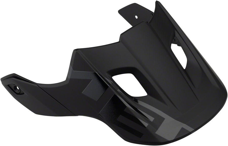 MET Roam Visor for Helmets - Stromboli Black, Medium | Lightweight, Durable