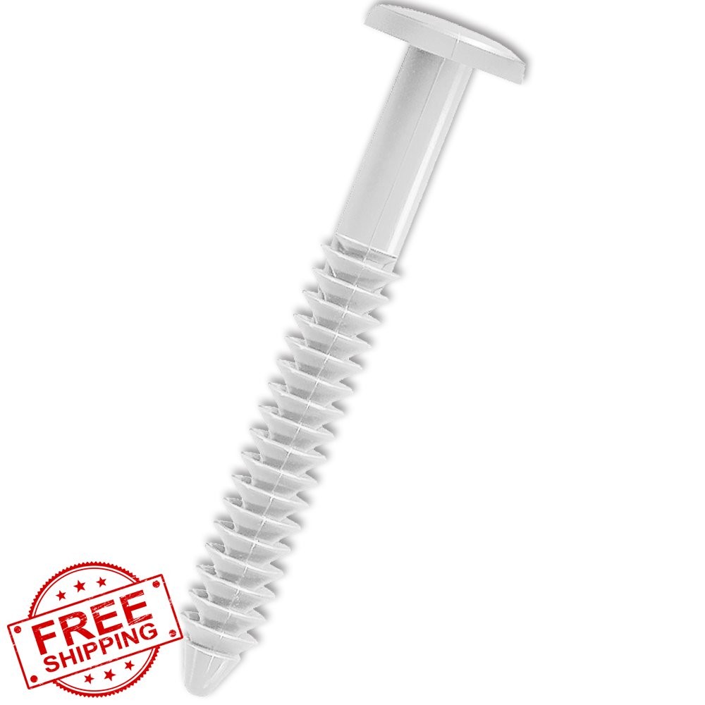 Exterior Solutions Vinyl Shutter Fastener Spike Loks Paintable