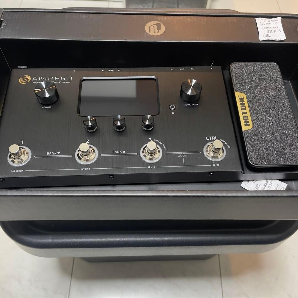 HOTONE AMPERO Multi Effects Pedal New Opened