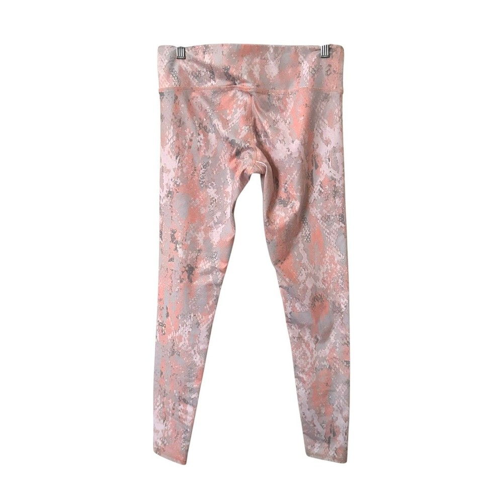 ALO YOGA Airbrush Legging Tropical Peach Python Medium