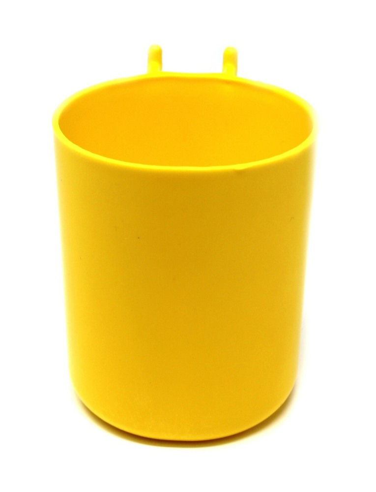 Yellow Hanging Plastic Pegboard Cup Hook Storage Organizer Accessorie Craft Art