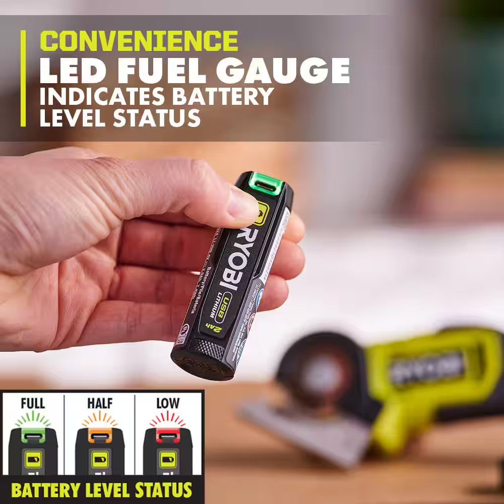 USB Lithium Cordless Compact Sprayer with 2.0 Ah Battery and Charging Cable