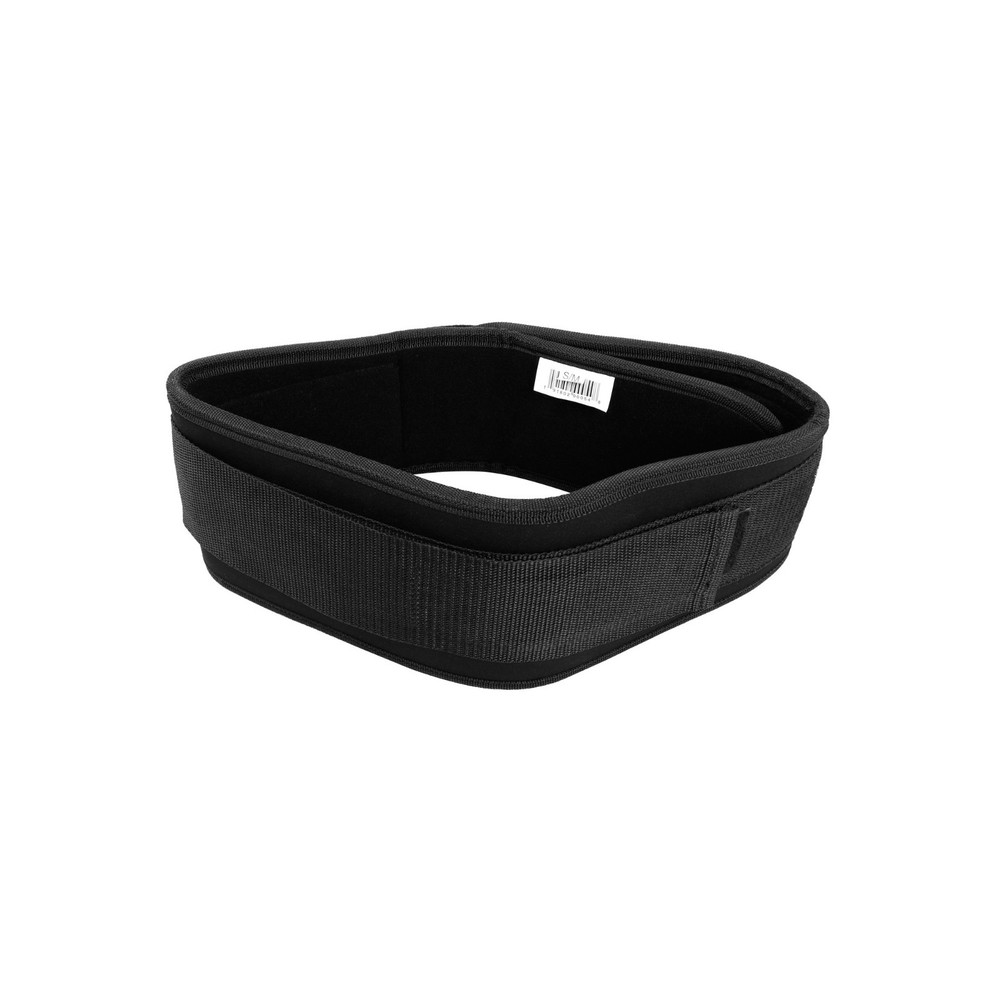 Athletic Works Weight Lifting Belt Small/Medium Black Durable Nylon Back Support