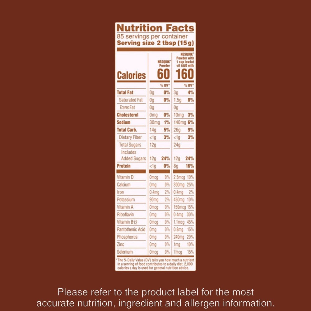 Nesquik Chocolate Powder Drink Mix (44.9 oz.)