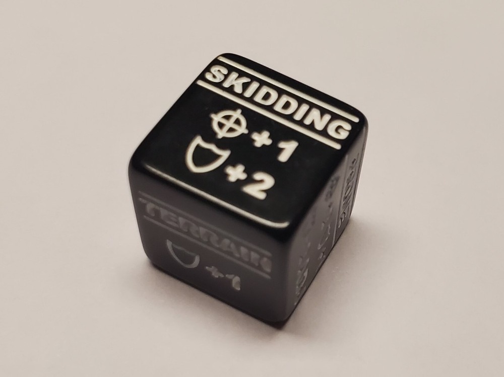 5x Battletech Special Stats Modifier Dice for Terrain, No Move, Prone & More