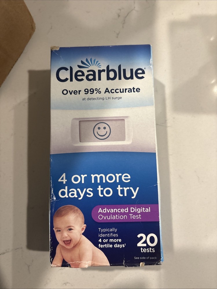 Clearblue Advanced Digital Ovulation Predictor Kit - 20 Count Epx 9/25